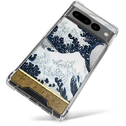 Hokusai The Great Wave off Kanagawa Google Pixel 7 Pro Clear Case